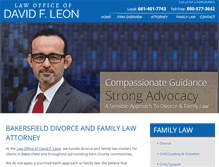 Tablet Screenshot of davidleon.com